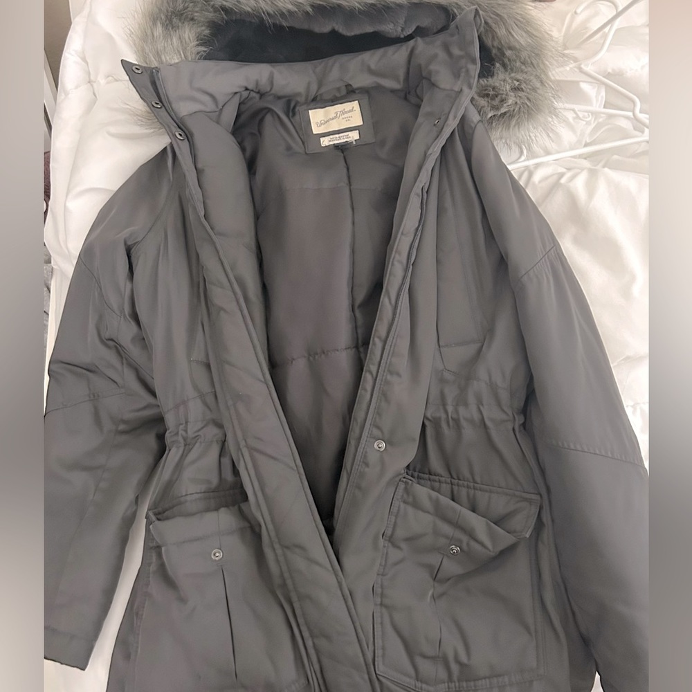 Universal Thread Water Resistant Long Puffer Coat… - image 1